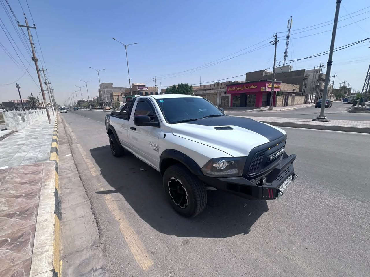 � للبيع RAM 1500 Classic 🔥
🚘 موديل 2023 | محرك 3600
✨ عليها تعديلات وإضافات
🛠️ صدام أمامي أوف رود
🛞 ويل وتايرات أوف رود
📌 السيارة حادثة خفيف جداً، ومصلحة بشكل ممتاز صور الحادث موجوده
✅ السيارة نظيفة ومرتبة
✅ جاهزة للفحص

📍 الكوت – واسط
💰 السعر: خاص او اتصل ***********
