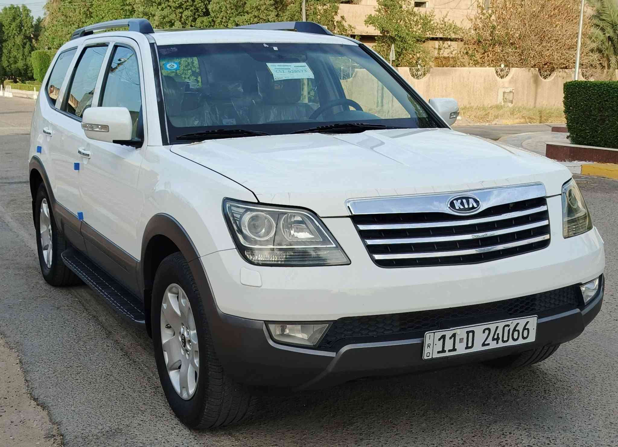 كيا مهافي موديل 2013 خليجي رقم بغداد بسمي
بصمه عدد ٣ 
فتحمه سقف 
٦سلندر 3800 ماء مفتوح 
٧راكب جلد كشنات كهرباء 
فورويل 4x4 نارة وتو بل بيبان ذاكرة كشن خزن ميموري كشن حار بارد 
٣قطع تبريد  
زراك اليت باب خلفي شفط 
كامرة حساس خلفي  
صندوق شفط 
سيارة مكفولة من صبغ وضربة وتبديل 
 
مكان سيارة بغداد 
رقم ***********
