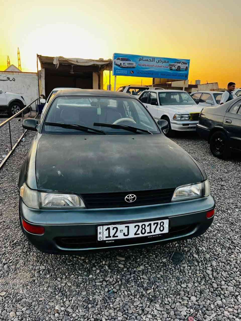 السلام عليكم
كورله للبيع موديل 1992 رقم دولي شرط التحويل سنويه ل2030 صدر تايرات جدد داخل نضيف مصبوغه عام سعر 38وبيه مجال اتصل ***********
