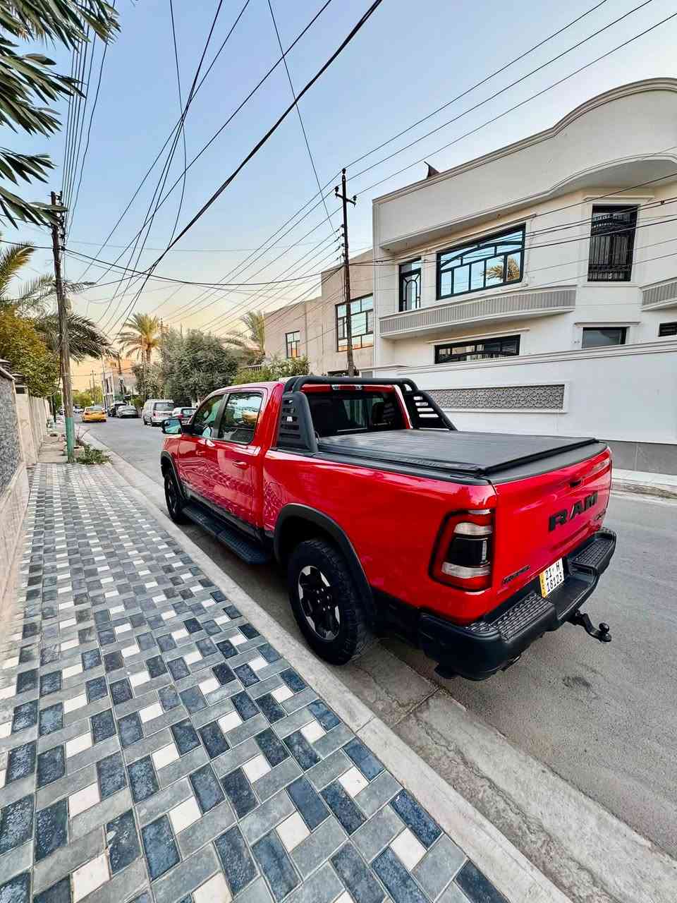 السلام عليكم 

Ram rebel 1500 
باب طويل بدي قصير 
محرك Hemi 5.7 
ماشية 67 ميل
4x4
رادار امامي خلفي 
شاشة تسلا
حوض بدي امريكي 
غلاف بدي امريكي
محجر Trx
السيارة مغلفة.ppf
مرفهة 2 انج 

السيارة كلين تايتل بدون حادث
بيها صبغ بالدعامية الامامية فقط 

السعر 41.000 $ 

***********
