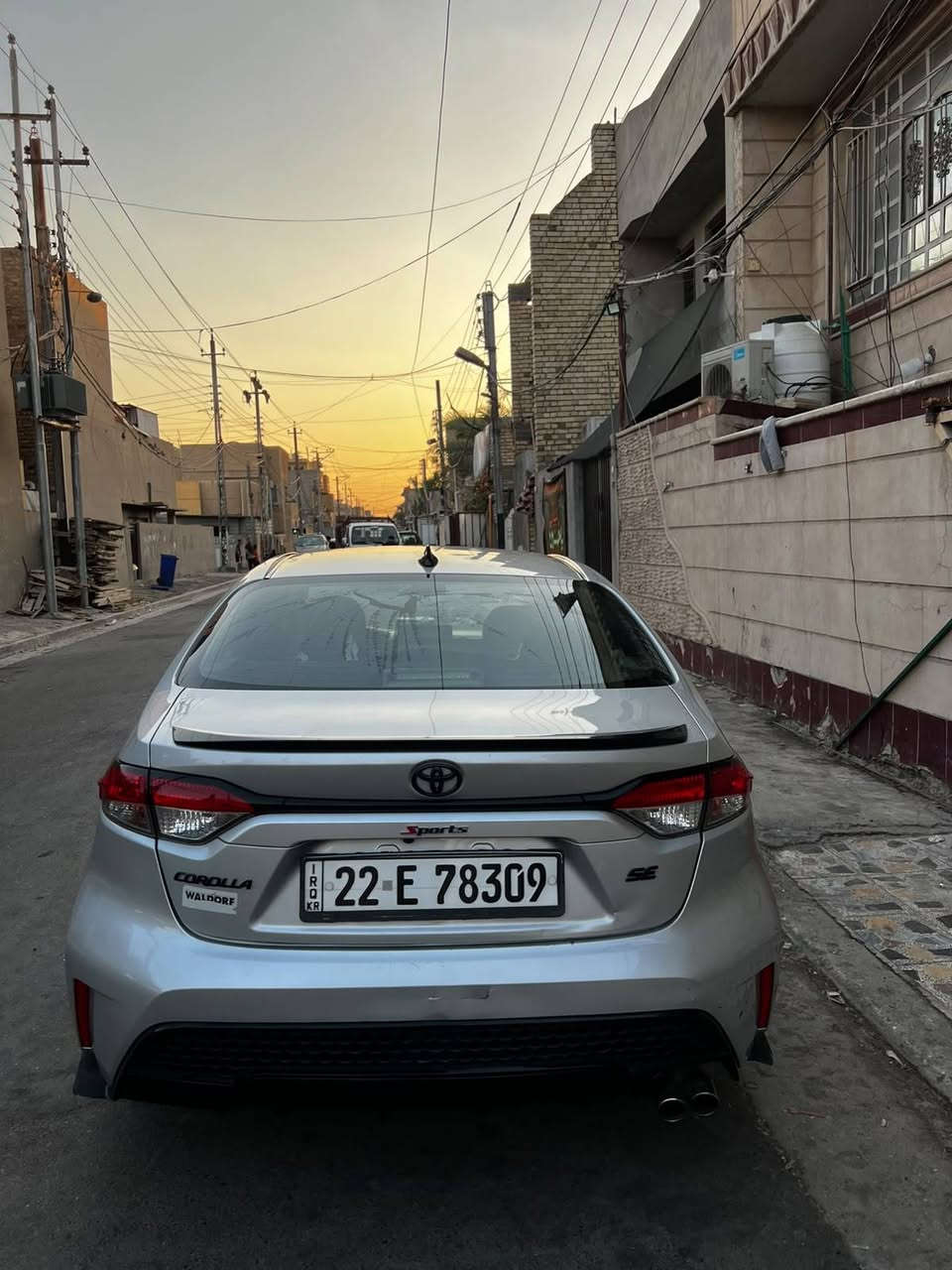السلام عليكم تويوتا كورلا موديل 2020بيها اربع قطعة صبغ بدون دواخل وايرباك السعر 105رقم شمالي اربيل بسمي رقم الهاتف ***********
