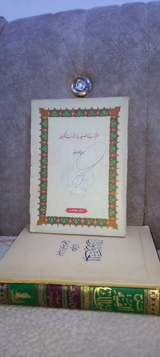 📚 الأدب الصغير والأدب الكبير

عبد الله بن المقفع

من روائع التراث العربي، جمع فيه ابن المقفع خلاصة تجاربه وحكمته في تهذيب النفس، وحسن المعاملة، وآداب الصحبة، والسياسة، وتدبير شؤون الحياة. يمتاز بأسلوب عربي رفيع، يجمع بين البلاغة، وعمق المعنى، وسهولة العبارة، فكان ولا يزال من أنفس الكتب التي تُصقل بها العقول، وتُهذَّب بها الأخلاق.

✨ طبعة دار صادر - بيروت 

💵 السعر  :  ٥   آلاف دينار 

رابط المكتبة على التلكرام 

https://t.me/maktabat_abu_abd

