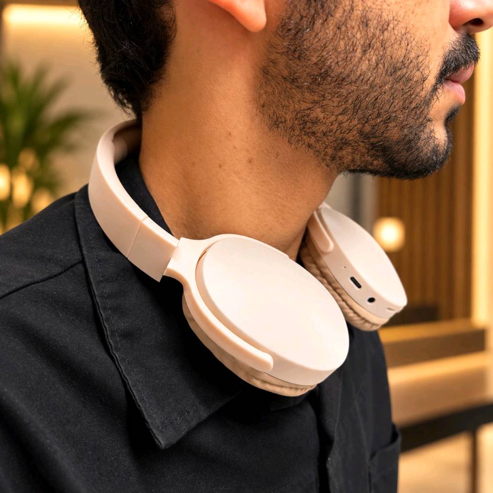 مميزات السماعة:

• تقنية Bluetooth 5.3 لاتصال لاسلكي مستقر.

• مدى اتصال يصل إلى 10 أمتار.

• بطارية بسعة 200mAh.

• وقت شحن حوالي ساعتين.

• وقت استعداد يتجاوز 200 ساعة.

• مكبرات صوت بحجم 40mm لتجربة صوت ممتعة.

• ميكروفون مدمج لإجراء المكالمات.

• أزرار تحكم بالصوت وتشغيل الموسيقى والرد على المكالمات.

• تصميم مريح للاستخدام اليوم
