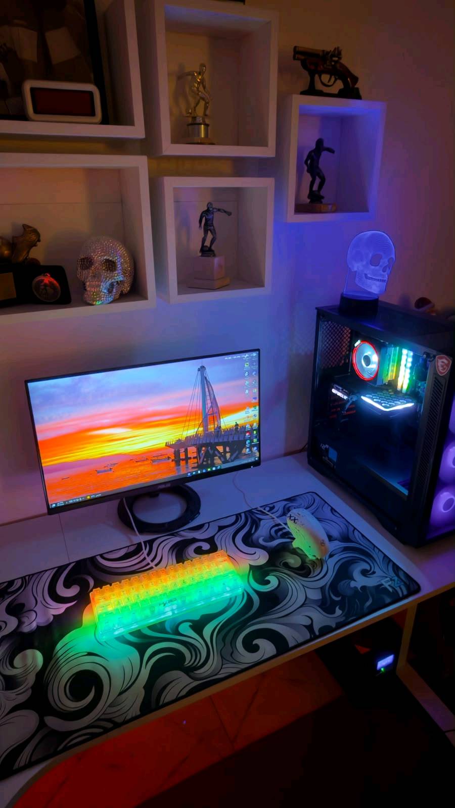 RTX 3060 Ti • Ryzen 7 3700X • شاشة 165Hz