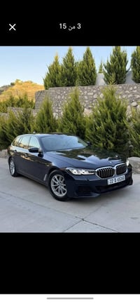 بي ام 520i ستيشن موديل ٢٠١٨ و محدث ٢٠٢٣  تكسي دبي بيها رش بالبوب الاما...