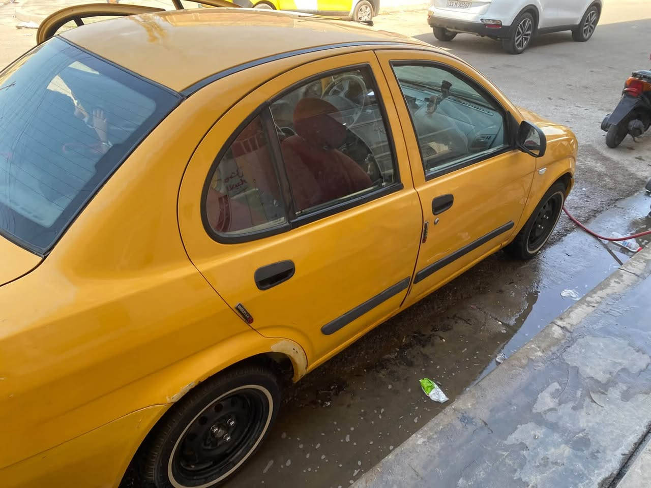 طيبة للبيع موديل ٢٠١٥ مكفولة من الصبغ والحادث عدا الهلالات صبغ رقم بغداد ارقام الجديدة كير مكينة مكفولات
تبريد ثلج شاشة كبيرة السيارة برغي مابيها نقص 
السعر ٣١ ورقة 
رقم الهاتف ***********
مكانها بغداد الشعب
