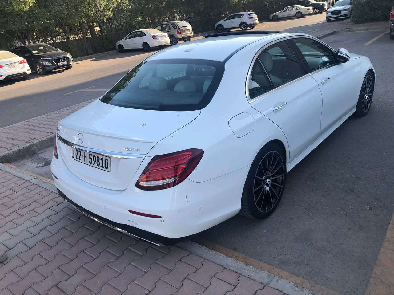 مرسيدس E300 • ٢٠١٧ • حادث