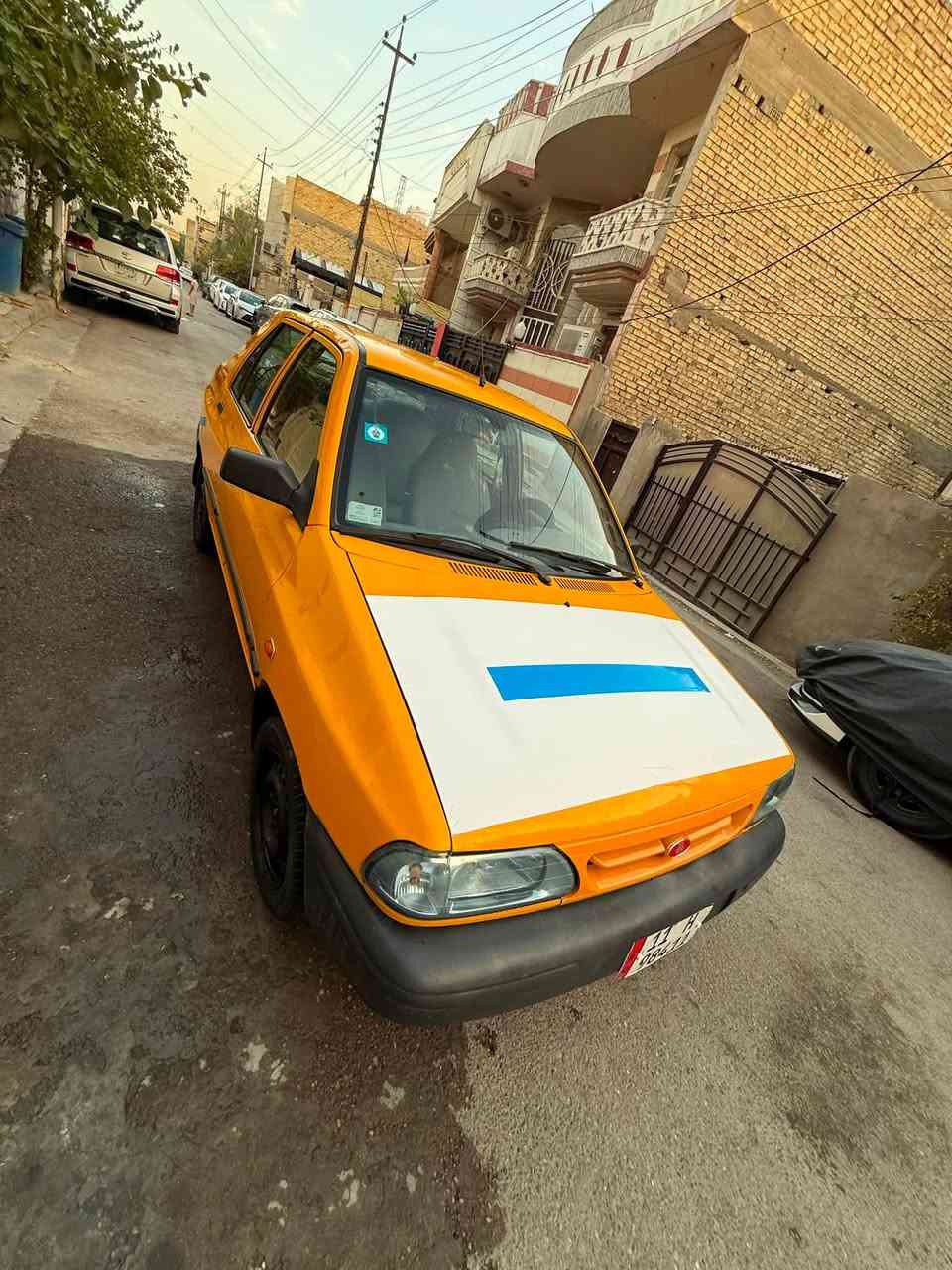 سلام عليكم سايبا 2018
سياره جاهزه من كلشي كير ومكينه وتبريد حداديه جديده زوج تايرات جدد بيها بالبراكيت عكس السياق فطر ومسوي 
شواصيها مكفوله صبغ مابيها ضربه ماكو معروضه ب 42وبيها مجال مكانها بغداد قرب ساحة عدن ***********
