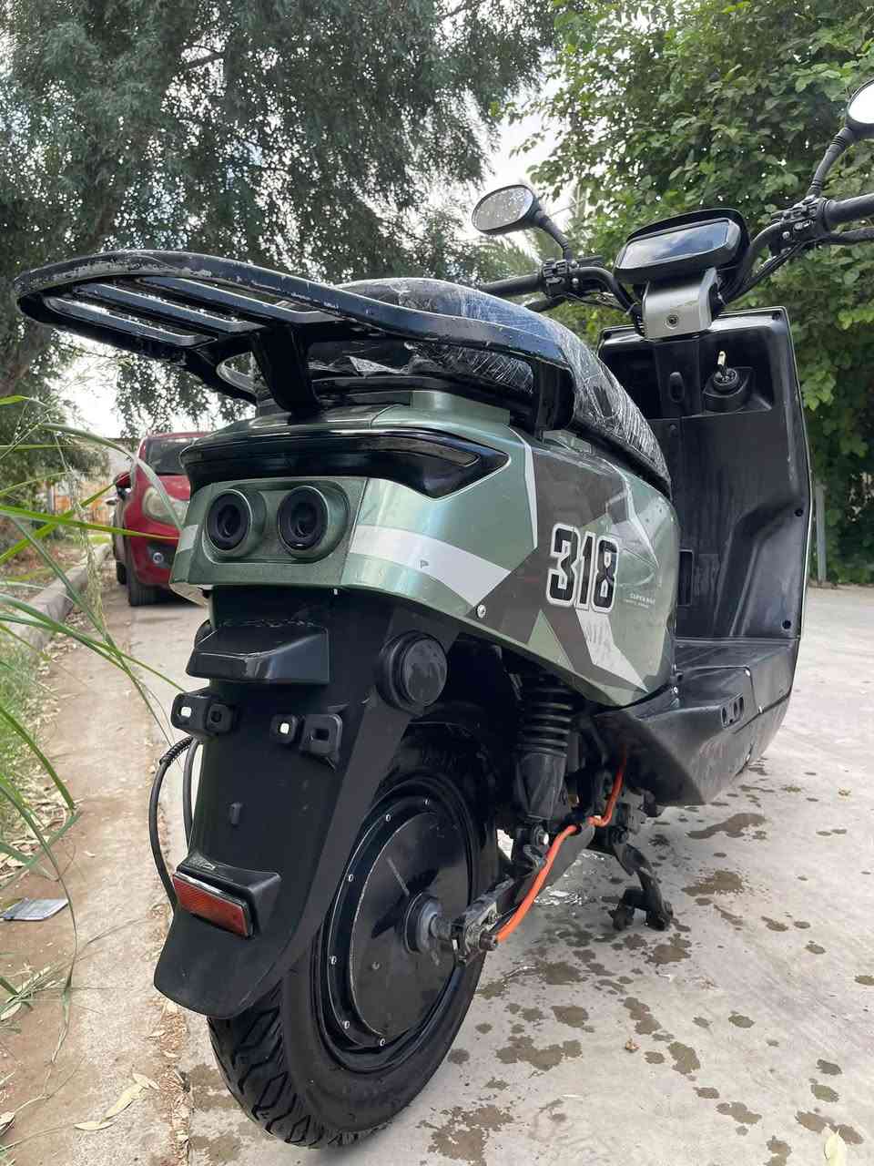 بسعر#450 وبي مجال للطيبين
ماطور شحن 318 
موديل : 2025
عدد البطاريات : 6
كل بطارية 24 امبير
الماطور بي ملاحظات خفيفة
مثبت سرعة🔥
قوة الملف : 2000🔥
مرايات جديدة✅
تايرات جديدة✅
السرعة الحقيقة 80
للاستفسار خاص او على الرقم 
***********
