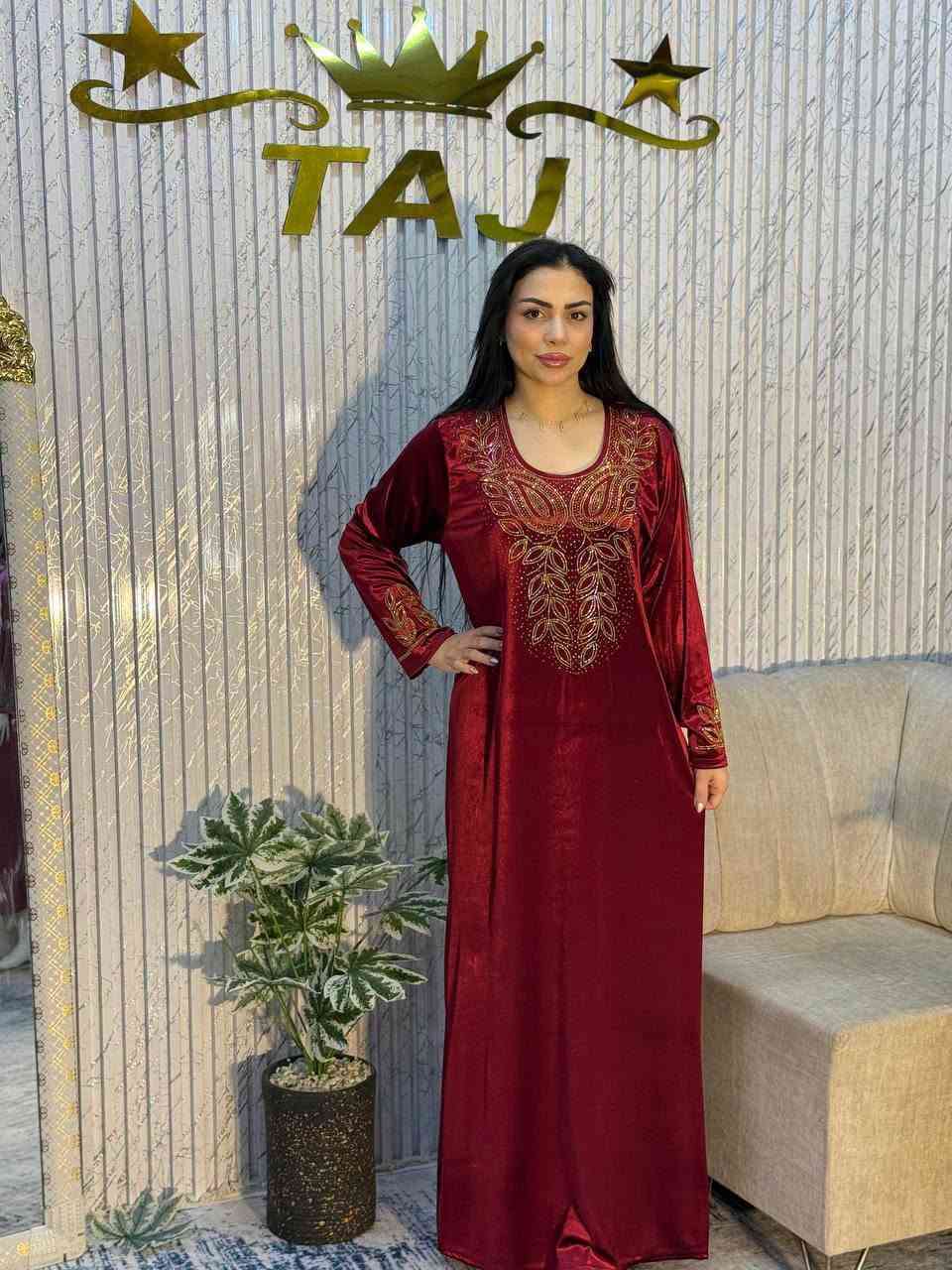 دشداشه نسائي • درجة اولى • مقاسات L-XL-XXL