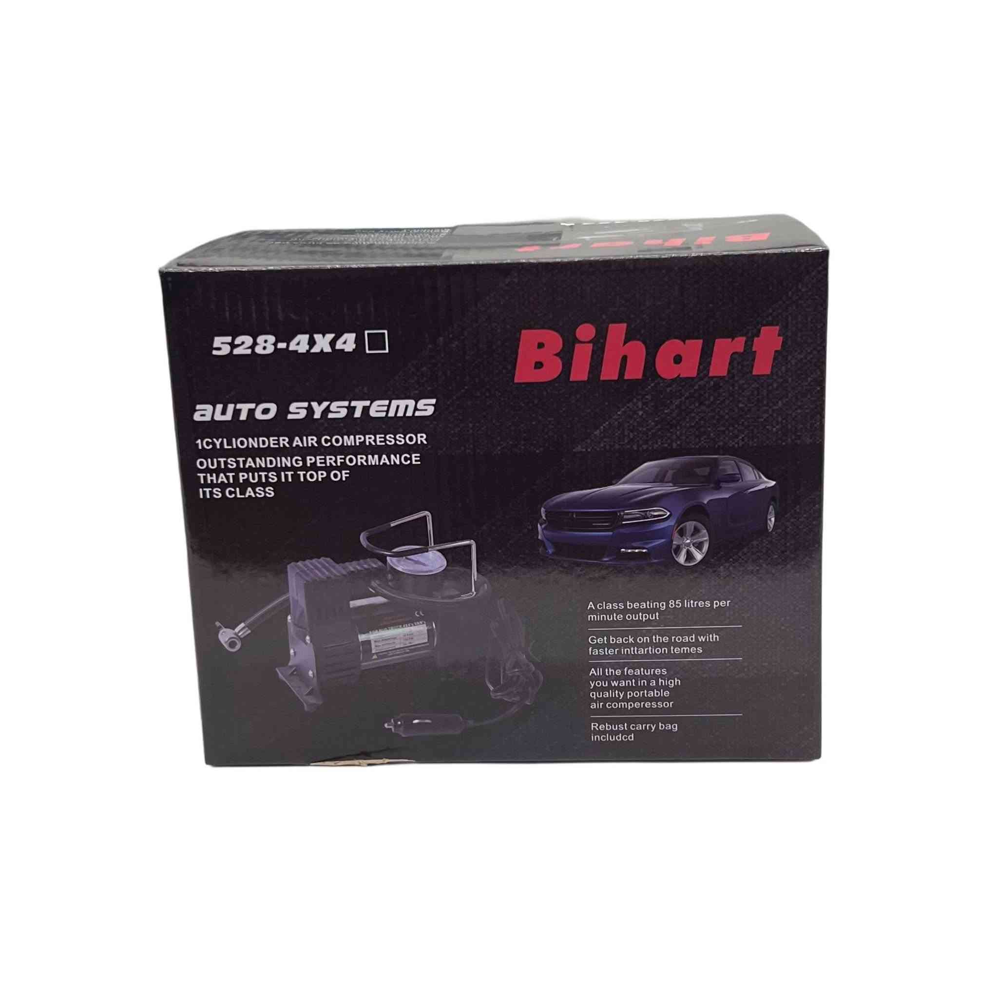 💨 لا تبقى محتار وقت تحتاج هواء!
كمبروسر Bihart محمول للسيارة بتصميم عملي وسهل الحمل 🔥

يجي بـ 1 سلندر ومعدل ضخ 85 لتر/دقيقة لنفخ سريع ⚡

يشتغل على فيشة ولاعة السيارة 12V بكل سهولة 🚘

خليه وياك بالسيارة وابقَ جاهز بأي وقت
السعر 25000شامل التوصيل 
للتواصل واتس إب
***********
