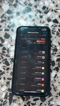 آيفون اكس ماكس • ٥١٢ • بطارية ٧٢٪