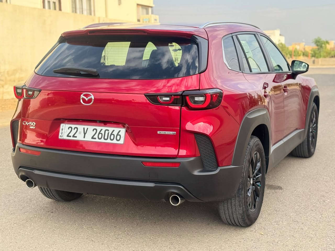 مازدا CX50 موديل 2025
ترقيم وهزه جديده دخول جديد 

رقم مميز 

لون دم الغزال  معروف لون المازدا هذا 

 فور ويل AWD

حجم المحرك 4 سلندر 2500cc تنفس طبيعي 

عدد المقاعد 5 راكب

السیارة ماشي ٢٢ الف

بجم كبس بدون ايربك فقط برده 

مواصفات

- بصمة 

- دخول ذكي بدون مفتاح

- دبل اكسل

- مود درايف ٣وضعيات  sport-normal-جبلي 

- رادار امامي خلفي

- تحديد مسار

- نقطة عمياء

- كشنات جلد ومخمل

- شاشة

- ⁠كاربلي CarPlay 

- كامرة خلفية

- تبريد مركزي قطعتين

- سايد بريك لمس

- اوتو هولد

- لايت امامي ليد 

- بك لايت لد 

- اشاير مري

- تخم تاير جديد 

- تخم دسكات جديد

- برده خلفيه 

-   عداد الكتروني وتكدر تسوي ميل 

وبقية المواصفات موضحة بالصور

رقم الهاتف ***********

العنوان بغداد

