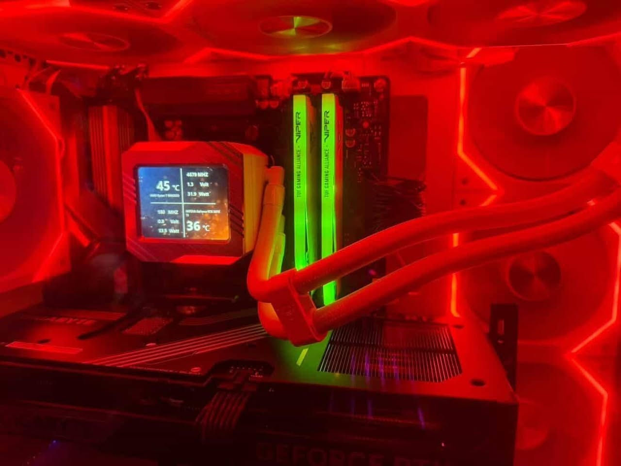 السلام عليكم تجميعة للبيع

Ryzen 7 9800x3d
5070 ti 16 gb oc
32 gb ddr5 6000mhz
850 watt gold
B850 gigabyte eagle
Ssd predator 2t m.2 gen4 7200
 Liquid Cooling 360 jungle
Case jungle
السعر خاص 
***********
