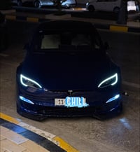 للبيع ، تيسلا مودل أس لونگ رينج دبل ماطور 670 حصان  الرينج 620 كيلو  ش...