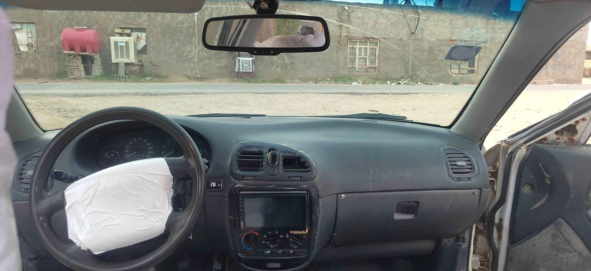 دايو نوبرا ٩٧ رقم كربلاء انكليزي سياره بسمي كير عادي محرك امسكر جديد لاتبخير ولاتنقيص تخم تاير حداديه جديده غرفه نظيفه دشبول لامفطر ولاشي اخياس بس بالحوض مال السبير قواعد دبلات وظع الشركه شواصي وظع الشركه مصبوغه عام السعر ٢٥ وبيه هزه جديده سيارة موديل قديم لتكلي اشبيه مابيه ابيع شوف العين هيه بسمي الك عندي امداور واصوليات وغرامات اذا عليه الاستفسار على الرقم *********** واتساب موجود خاص مفتوح

نص مكتوب في الصور:
- أنا هنا One DAY