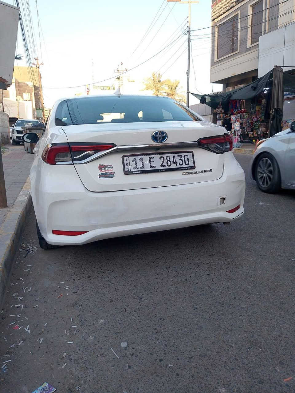سلام عليكم
كورلا هايبر موديل 22 تحويل مباشر رقم بغداد بأسمي  وهزه جديده.  السعر شده و25. وبيها. رقم الهاتف. ***********

