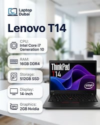 ثينك باد T14 • i7 جيل ١٠ • 16GB رام