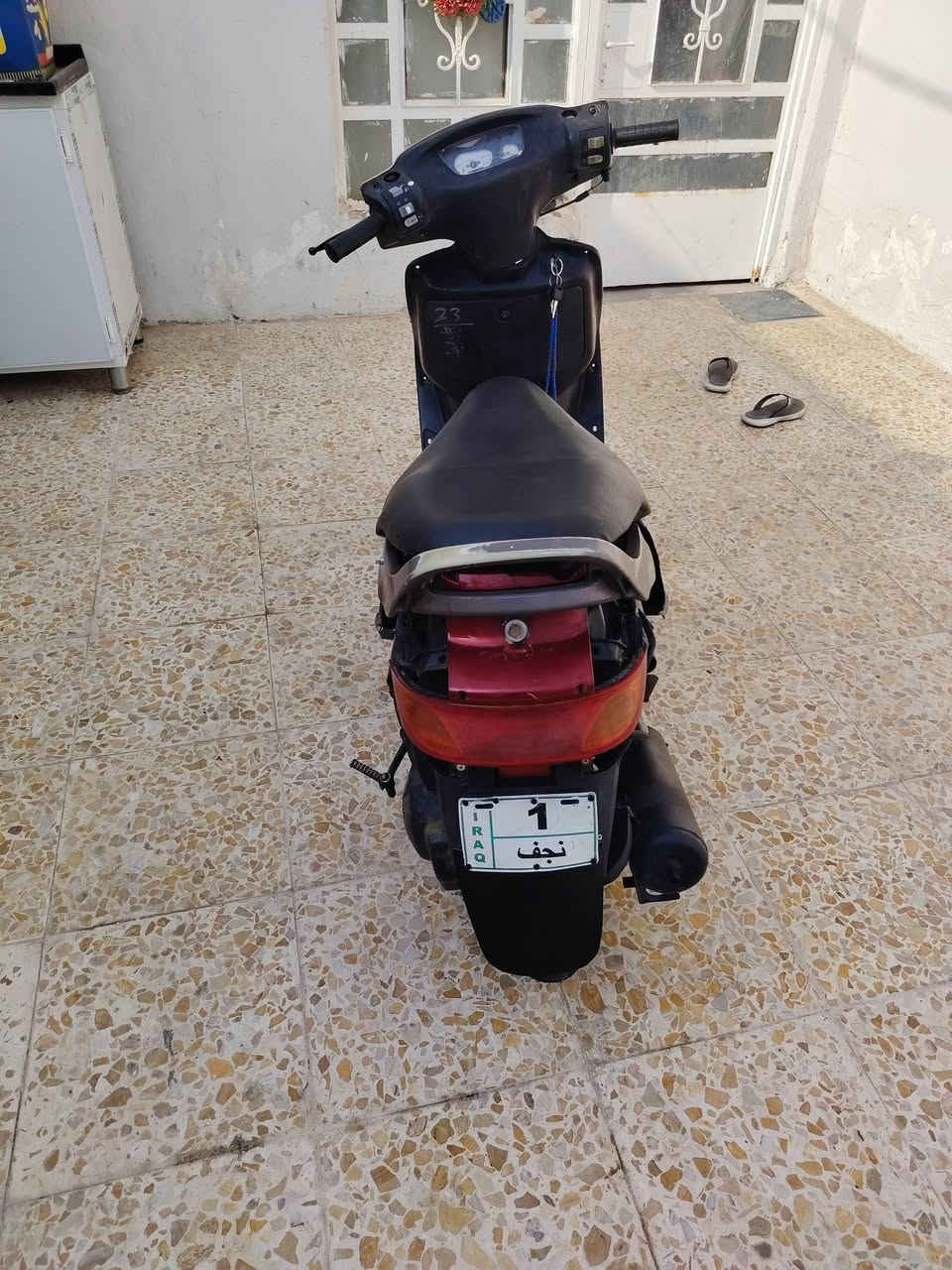 سلام عليكم دراجه فراشه للبيع نضافه فول مكنه خرسه. مجفته تجفيت اصلي الكهربائيات كلها شغاله نكره سلف السعر 250 قفل مكاني نجف حي الميلاد ***********
