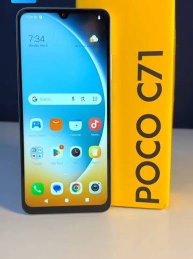 موبايل شاومي بوكو C71 Poco للبيع استعمال قليل مع الكارتونة والشاحن وكفر مال موبايل  الذاكرة 128 كيكا حجم الشاشة 6.9
معدل 120 هرتز 
السعر 150 الف مكاني بغداد بياع حي الرسالة رقمي واتساب ***********
