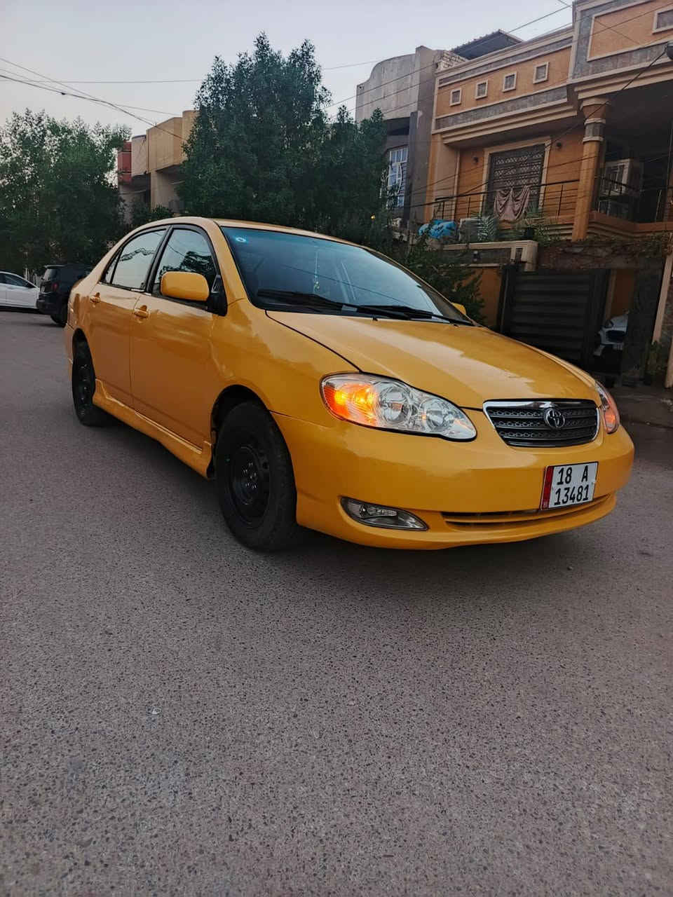 السلام عليكم كورلا نحله  2008
 سياره s داخل اسود كيجات ليزري 
وأرد امريكي حادث بنيد بدون دواخل ليبل واحد كير مكينه صار ٣ اشهر شادهن مال حاويه
حداديه امامي خلفي جديد 
تبريد تدفئه تخم تاير 
صبغ جديد سياره حلوه 
رقم بابل انكليزي بسمي 
مصفره هيئه وغرامه 
مكان السياره بغداد الحريه
السعر 68$ وبيها مجال 
رقم الهاتف 
*********** بغداد, العراق
