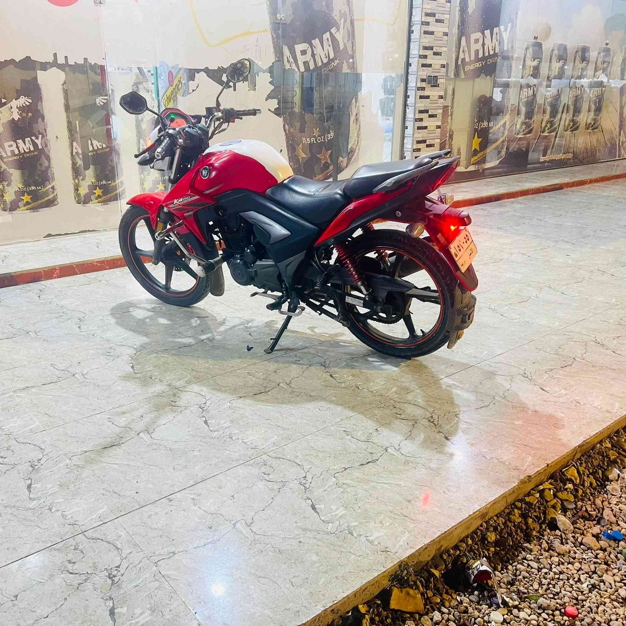 سلام عليكم عندي موطور هاوجي موديل ١٨ نضيف مسجل سنويه تحويل مباشر مكان بعلي جاسم المحطه الثانيه سعر ١٣ بي مجال  رقم هاتف ‭***********‬
