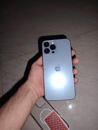 ايفون 13 برو ماكس كفاله عامه ما مبدل بي كلشي نضافه فول بس بطاريته 77 ب...