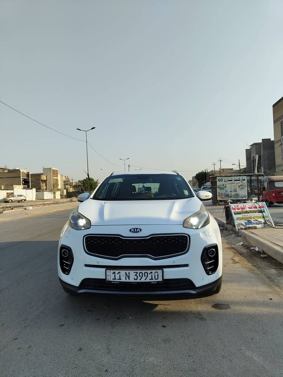 سبورتج 2018 وارد خليجي محرك 2000
نص فول من عده البصمه والبانوراما ماشيه 71 الف كيلو مكفوله كفاله عامه من الصبغ والبارد والتكحيل فقط بيها رصعتين صغار
حساسات امامي خلفي 
شاشة اعطال
شاشه وسطيه 
سايد بريك بالرجل
كشنات جلد
داخل لونين 
تبريد قطعتين
كشافات نهاريه 
مود درايف 3 وضعيات قياده 
كشنات جلد 
مانع تزحلق
وبعد المواصفات المعروفه
المكان/بغداد السيديه 
السعر/178 وبيها مجال قليل 
***********
