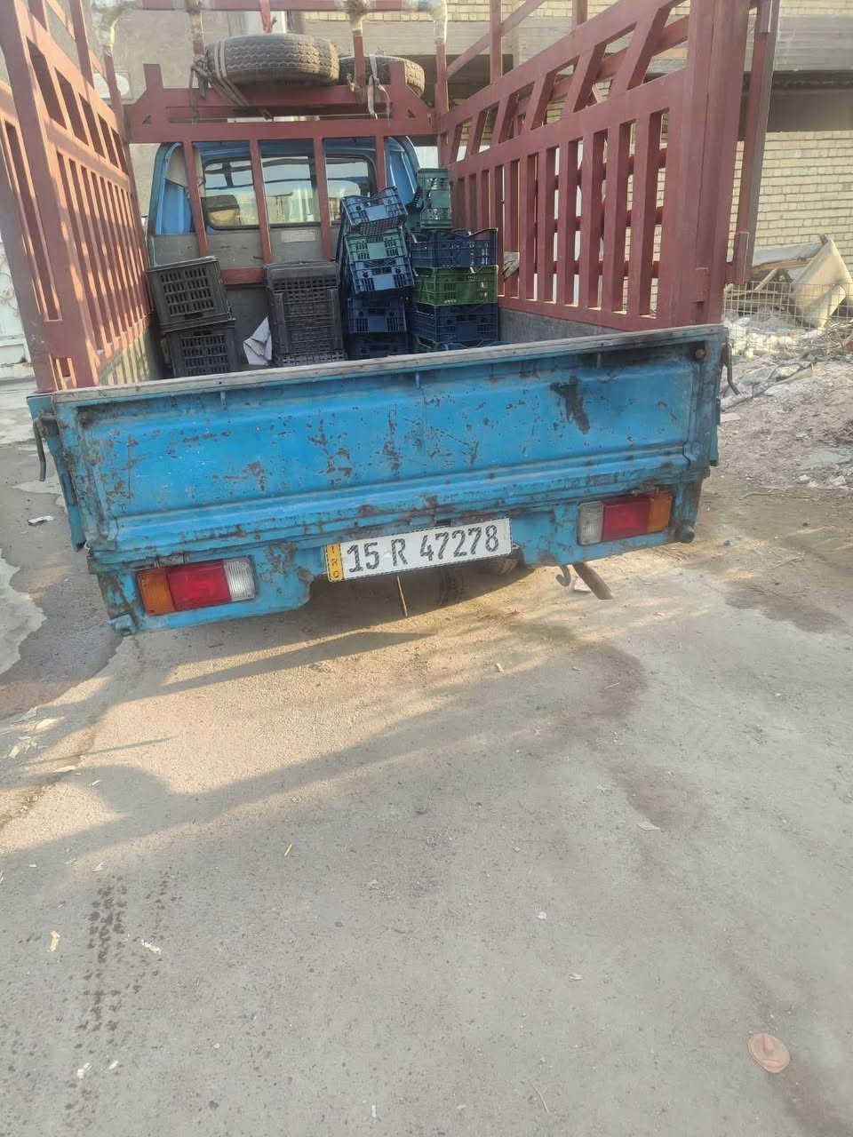 سلام عليكم  للبيع كيا بنكو قماره وربع موديل 1995   سبعه جنكال  شاصي مكفول مكينه وكير وكسل خير من الله تخم تاير +باتري جديد   رقم أنبارجديد  تحويل ثاني يوم   بغداد شهداء البياع  السعر 45$ (***********)
