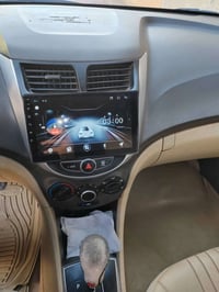 اكسنت ١٣ خليجي لون ابيض محرك  وكير مكفولات ونظيف كلش تبريد شغال شاشه ك...