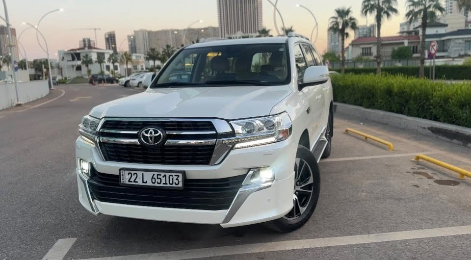 لاند كروزر 2021مواصفات  GX  سعر (475$) و مجال 
رقم/***********
ممشية (48) ألف كم، فقط للبيع  ، أقل من ربع جاملغ سایق خلفی صبغ بدون حادث
ستة سلندر مزوّدة بـ 5 كاميرات، وثلاجة، وأبواب بصمة، وتشغيل بصمة،
ومقاعد كهربائية، وشاشة كبيرة، ورادار 360 درجة،
وحساسات أمامية وخلفية
عنوان اربیل
