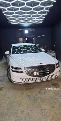 سلام وعليكم جنزز c80  موديل 2023 سياره كهرباء فقط  الشحنه تمشي 570كيلو...