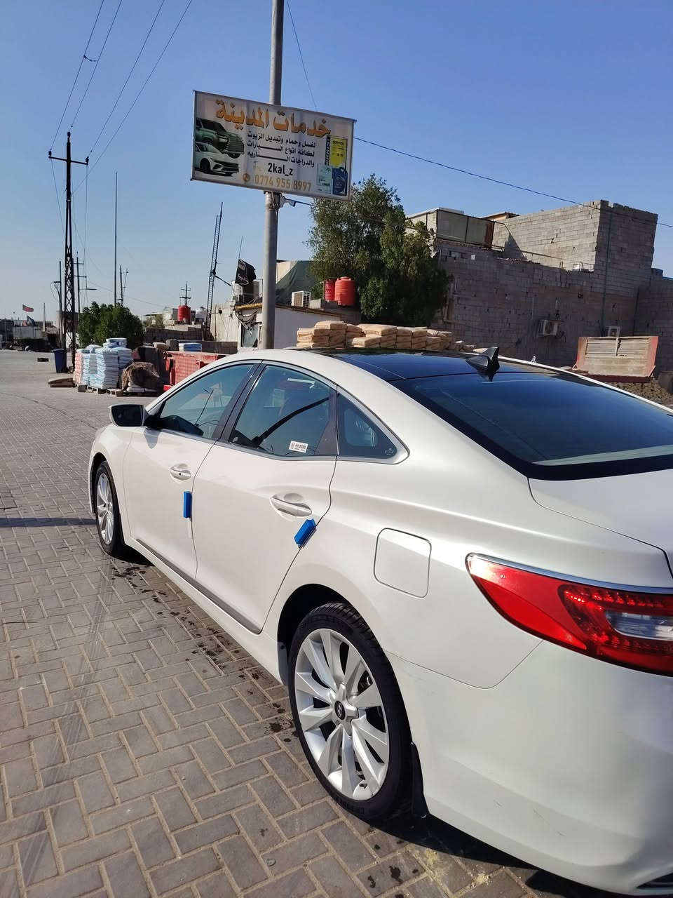 السلام عليكم
هونداي ازيره 2013 خليجي فوول
3بردات
 بصمه
فول تحكم
كفاله عامه
سنويه 27
السعر 118
العنوان بصره الحيانيه
***********
