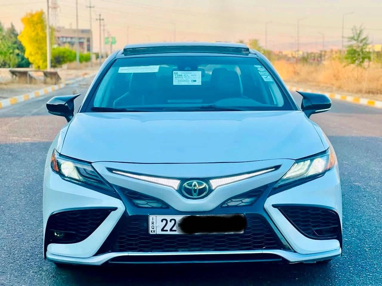 كامري موديل2021 XSEفول فول مواصفات
(*********** — ***********)
 سيارة فقد روبع  جاملغ  صبغ  
بدون دواخل بجم كبس و خلفي كبس
السعر : 205 💰💵 شوية بيها مجال 
الحجم محرك :2.500
سلندر : 4
ماشية  :74000 الف
رقم و هه زة و براد و سنوي كل جديد
تحويل الثاني يوم شرط 
فول فول مواصفات  XSE 
بانوراما و بصمة و رادار وكشن جلدو كشن كهربائي و  تبريد قطعتين وشاشة و كاميرا و حساس فوليوم و بلاجكتور ولايت  فول ليد و زينون وتحديد سرعةو بلاجكتورو Ecoو
 مكان سيارة :  مركز مدينة اربيل
—————————
 كاميري موديل2021 XSEقه پات مواصفات 
سه ياره كه نيو چاملغي بؤياغي هه يه 
ناوه وه ي نه گرتووه 
پيشي كه پسه ودواوه ي كه پسه 
سعري : 205 💰💵وه ره قه و توزيك مجال
حجمي مكينه ي :2.500
پستؤن : 4
ماوه ي رويشتن:74000هه زار 
رقم و هه زه و فحص سنوي هه موي تازيه
تحويل و غرامه به شرت

فول فول مواصفات XSE
 پانوراماو بصمه ورادار وگير له سوكان وكوشن كاره باي و كوشن جلدوكوشن هيترو لايت ليدو فول  زينون و شاشة و كاميرا و حساس فوليوم تحديد سرعة وEcoو بلاجكتورو تبريد مه ركزي 
شويني سياره له هه ولير 
(*********** — ***********)
