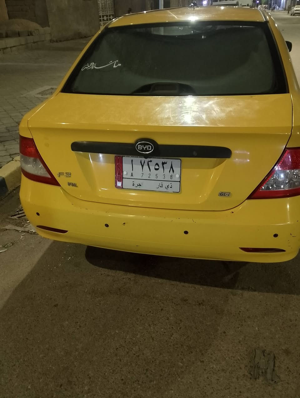 بي واي دي F3 • ٢٠١٩ • دحجه باب السائق
