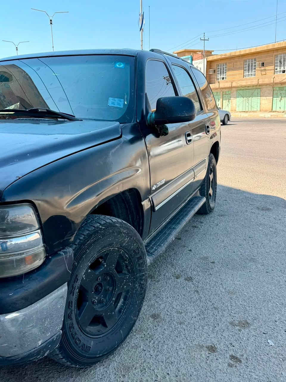 السلام عليكم
للبيع شفروليه تاهو 2005 بتره 

🚙 شفر تاهو موديل 2005

⚫ اللون: أسود

✅ محرك وگير بحالة جيدة

✅ دبل

✅ زجاج كهرباء

✅ تكييف

✅ داخلية نظيفة كما موضح بالصور

✅ السيارة جاهزة للاستخدام

السياره رقم ديالى تحويل ثاني يوم 

📍 الموقع: (صلاح الدين الدجيل ))

للاتصال والاستفسار ***********
