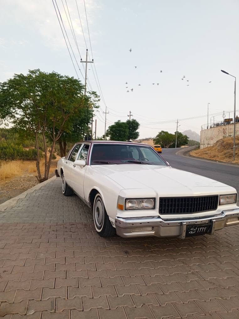 سلاو هاوريان دؤستان سياره كي كلاسيك كابريس مؤديل 88مه كينه v8ئارم پلاستيك سليماني گيروومه كينه داروبه رد به شه رت فرؤشتنووگؤرينه وه ژماره مؤبايل *********** أربيل, العراق
