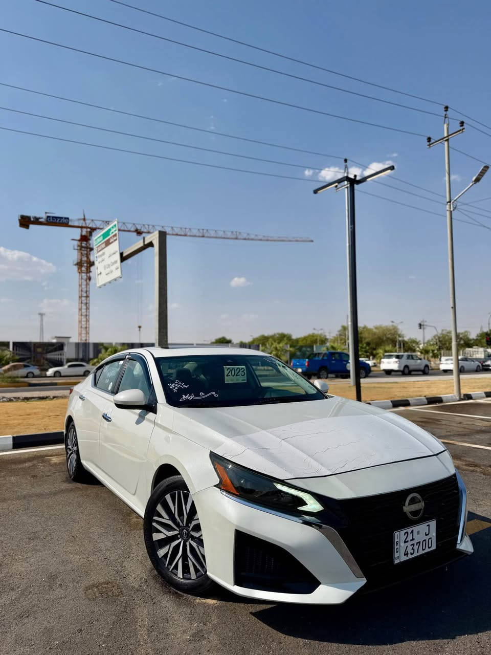 � نيسان ألتيما الشكل الجديد 2023  SV+ 🚗

اتصال:***********

 🔹 المواصفات:
                              SV+.  فول واحد علا واحد
•الون ابيض مميز
•ماشية:٣٨
•داخل اسود
•رادار٣٦٠ درجة
•كاميرة خلفي
  • الموديل: 2023
  • المحرك: 2.5
  • حجر بيئة بلادي 
  • توقف ذاتي + مانع اصطدام
  • قيادة آلية مع نظام المسار
 • رادارات أمامي وخلفي
  • الأبواب بصمة
  • لايتات LED بلادي
  • تحكم كامل  الستيرن (فول تحكم)
 • خروج عن المسار ( يهتز لستيرن ) 
 • تشغيل عن بعد
•تاير ويالة جديد
 🔹 الحالة:
•بدون دواخل بشرط بدون شاصي
 • نظافة مثل ما موضحة بالصور 
• الضرر: صبغ جاملغ وبالبنيد + بابين كلير امريكا
 • بدون دواخل والراديترات بلاد
إيرباك ستيرن راجع بلادي 
•سنوية هزة جديد 
سيارة ب اسمي تحويل نفس يوم

📍 الموقع: محافظة كلار خناقين, ديالى
