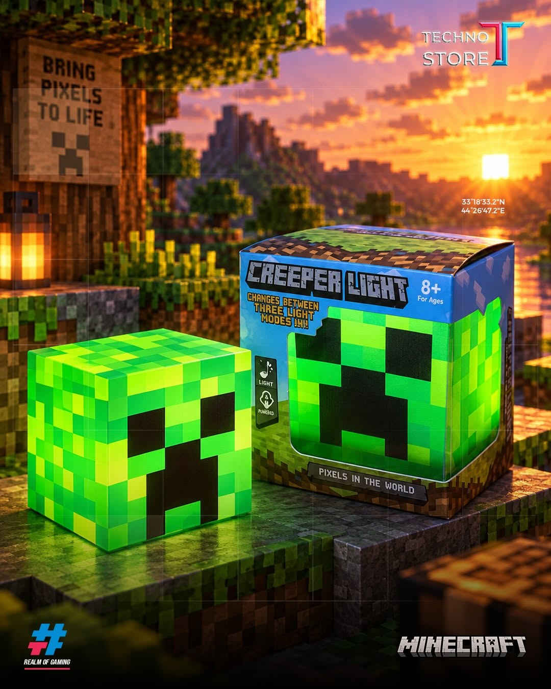 مجموعة إكسسوارات بطابع Minecraft 🎮⛏️
حوّلنا أجواء الألعاب إلى عالم حقيقي مليء بالتفاصيل!

من إكسسوارات الكمبيوتر المميزة، إلى المجسمات والديكورات المستوحاة من عالم Minecraft، كل قطعة تضيف لمسة مختلفة ومميزة لركن الألعاب.

🟩 إكسسوارات كمبيوتر بتصاميم Minecraft
⛏️ مجسمات وشخصيات مستوحاة من اللعبة
🧱 ديكورات وتفاصيل تعيشك أجواء عالم Minecraft
🎮 كل التفاصيل اللي اشتغلنا عليها لتجربة Gaming متكاملة

Build your own world. Play your way. 🌿

✅‌‎الموزع المعتمد لشركه فونكو بالعراق
✅‌‎موزع معتمد لبطاقات يوغي بالعراق 

‌‎1️⃣الفرع الاول 
بغداد - الكاظمية - شارع اكد
***********

‌‎2️⃣الفرع الثاني 
بغداد - شارع الصناعة - قرب شركة النبع
***********

نص مكتوب في الصور:
- TECHNO STORE 33 18 33.2 N 44 26 47.2 E REALM OF GAMING
- TECHNO STORE
- 33 18 33.2"N
- 44 26'47.2"E
- REALM OF GAMING
- TECHNO STORE PLAY EXPLORE CREATE TOGETHER 33 18'33.2"N 44 26'47.2"E MORE THAN GAME # REALM OF GAMING
- TECHNO STORE 33 18 33.2 N 44 26 47.2 E
- TECHNO STORE 33 18 33.3N 44 26 47.2 E # REALM OF GAMING
- TECHNO STORE 33 18 33.2 N 44 26 47.2 E # REALM OF GAMING
- TECHNO STORE FOR GXPLERS WHO BUILD MORE 33 18'33.2"N 44 26'47.2"E