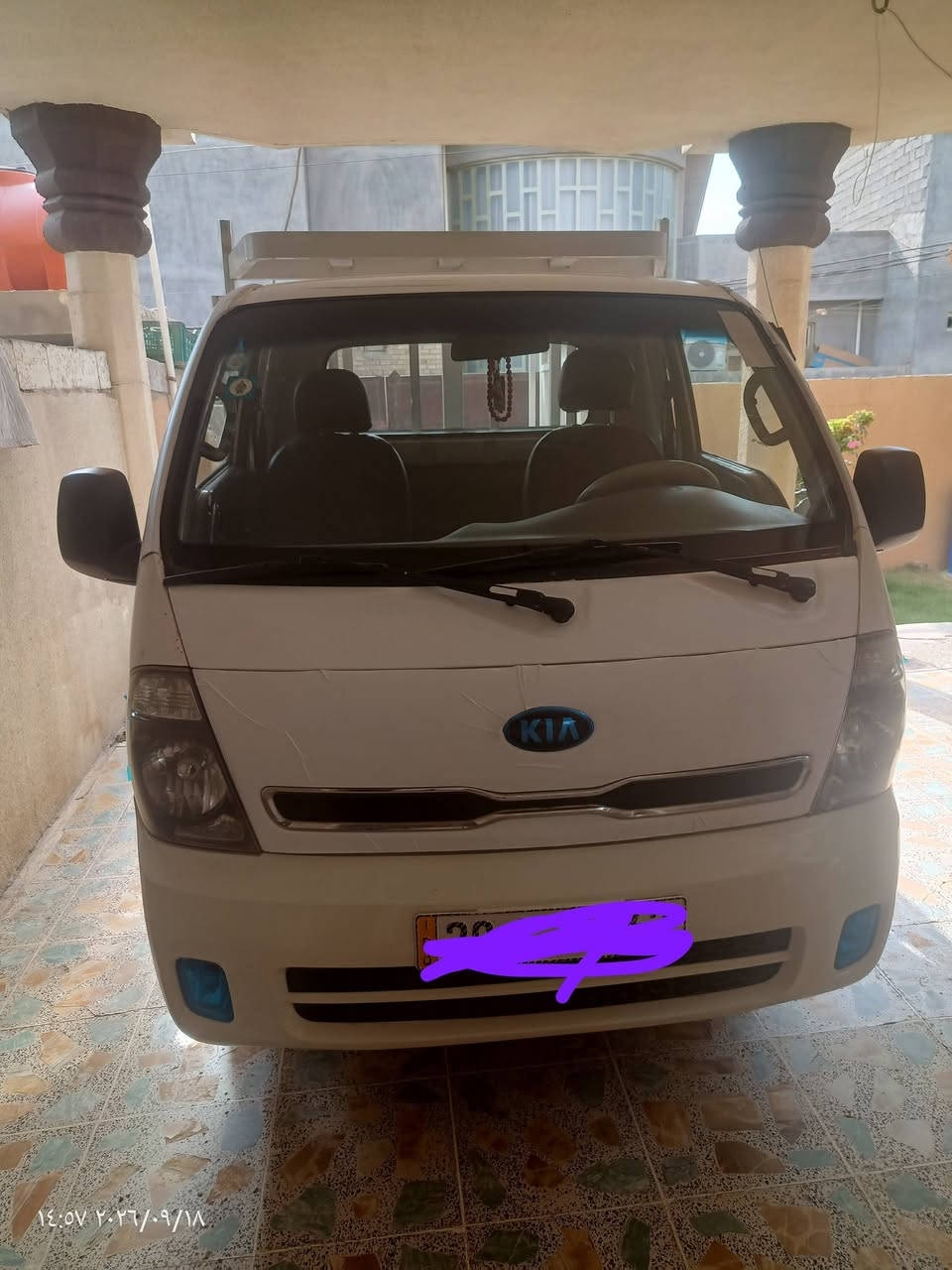السلام عليكم كيا بنكو موديل14سيارة حلوة كير شاصي محرك بي خيط تبخير بدون تنقيص مكفولات سيارة مال جناي طقم تاير صدر جديد سيارة بلادية سعر 105وبيه مجال عنوان بغداد المدائن رقم ***********سيارة بسمي تحويل ثاني يوم

نص مكتوب في الصور:
- ١٤:٥٨ ٢٠٢٦/٠٩/١٨
- ١٤:٥٧ ٢٠٢٦/٠٩/١٨
- 14:58 2026/09/18
- 14:57 ٢٠٢٣/٠٩/١٨