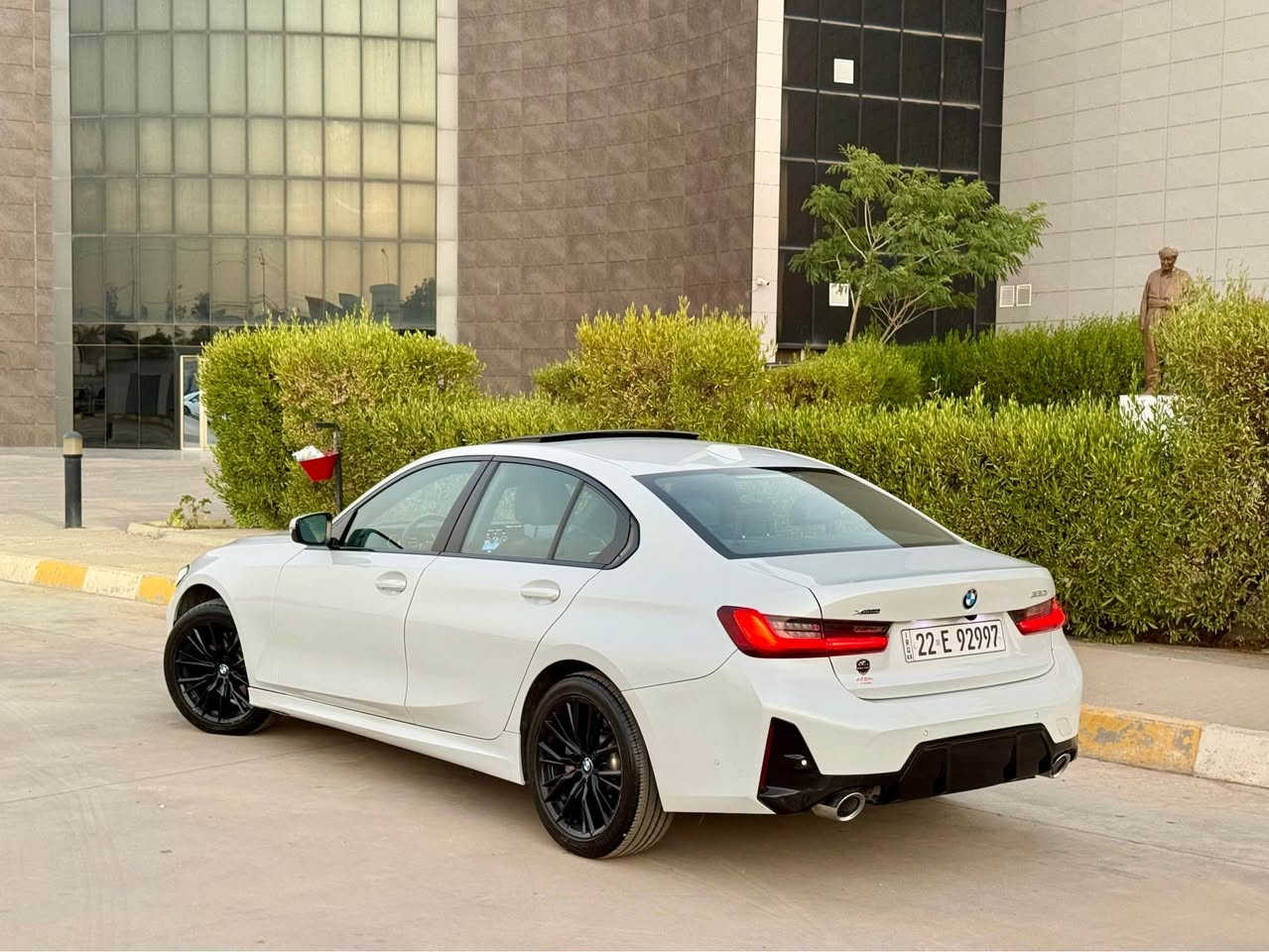 BMW 330i xdrive

موديل 2023 محرك 20 توين توربو
بدي m

السيارة ماشيه 21 الف مايل

بيها قطعة صبغ وقطعة مبدلة بلادي بدون ايرباك بدون دواخل بشرط فحص

السعر 278$ وبيها مجال بسيط
مكان كركوك داخل المدينة

سنوية بسمي شرط تحويل و وكالة

*********** كركوك, العراق
