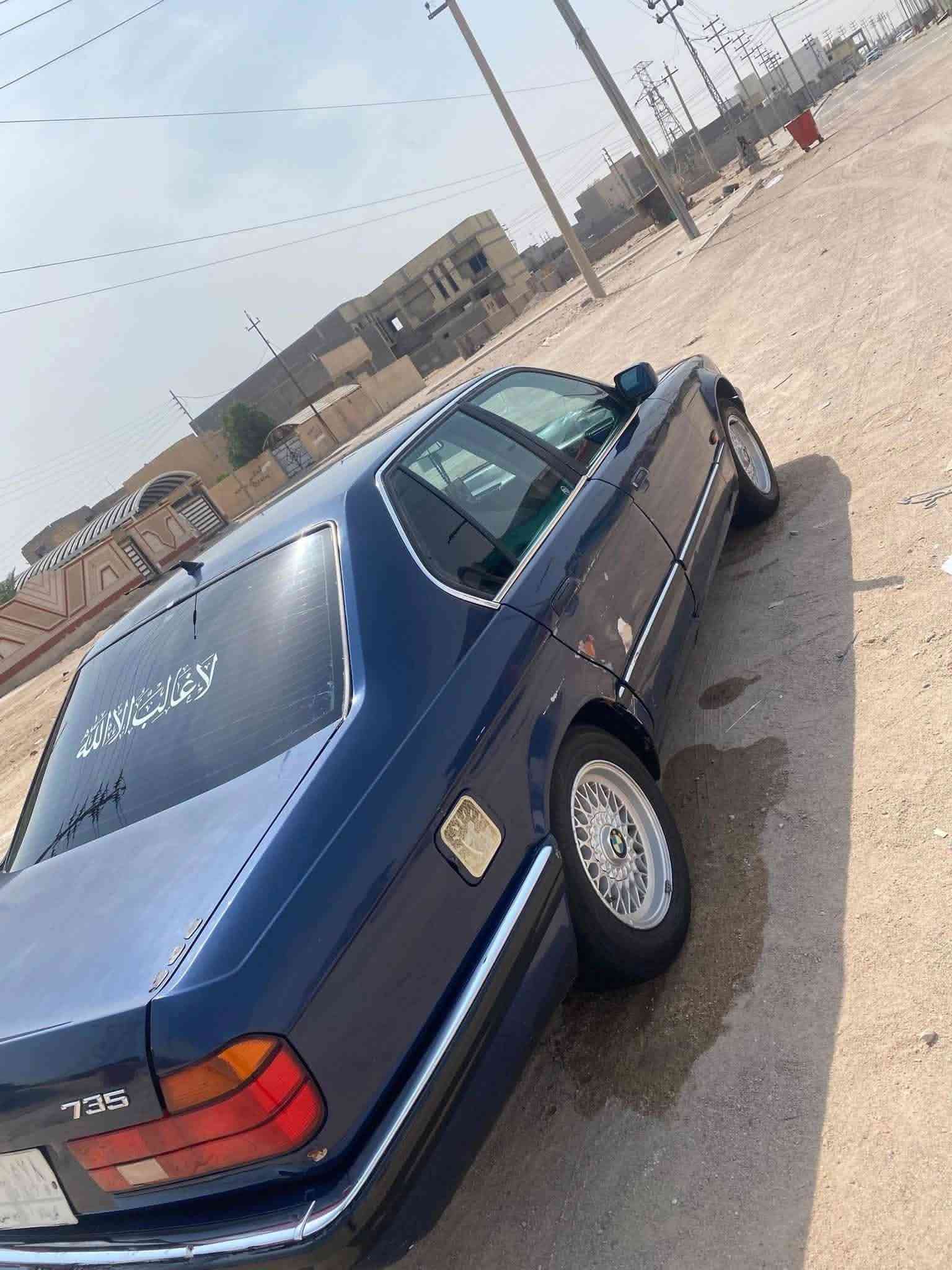 بي ام ٧٣٥ • ١٩٨٧ • مكينه وكير جديد