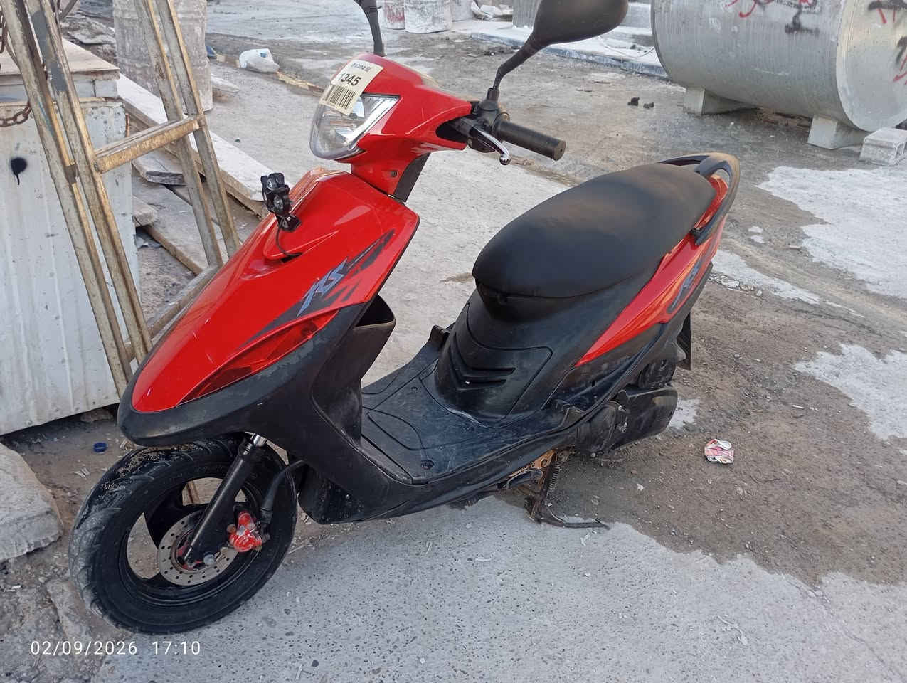 السلام عليكم دراجة ماكس عدله مال رمبة برغي نقص ما بيها نگره سلف كهربائيات كامله كلشي بيها بلادي نظافه فول الكفرات شخط مابيها
السلام عليكم دراجة ماشراي تفضل خاص كس عدله مال رمبة برغي نقص ما بيها نگره سلف كهربائيات كامله كلشي بيها بلادي نظافه فول الكفرات شخط مابيها 
اذا شراي تفضل خاص او اتصل *********** 
مكاني كركوك.
