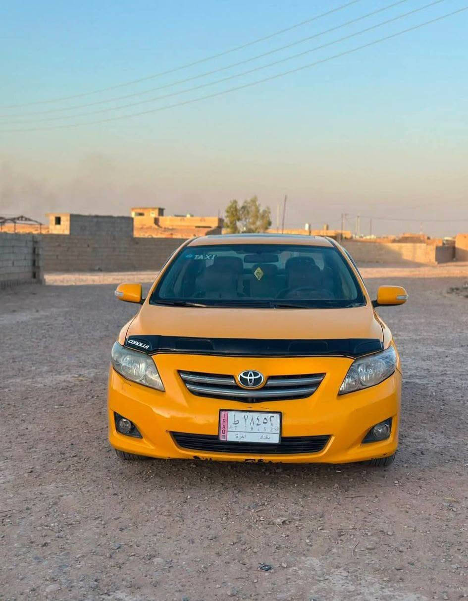 السلام عليكم كورله موديل ٢٠٠٩ رقم بغداد مشروع وطني دفتر بنزين تبريد ثلج نقابة مصفرة شرط التحويل السعر ٩٠ وبي مجال ***********
