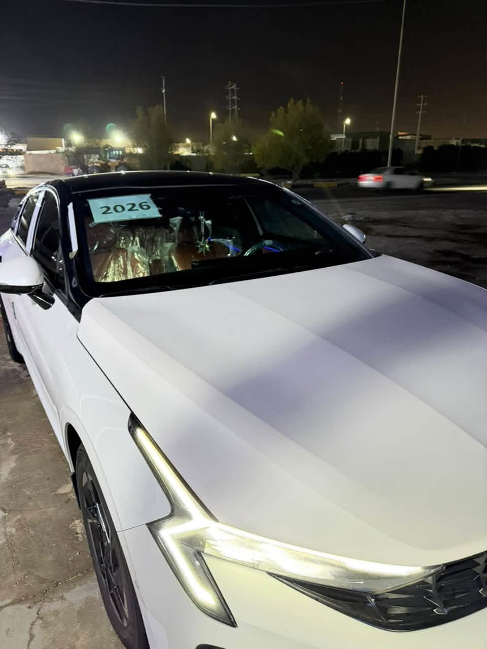 سلام عليكم 
K5 موديل 2026
فول مواصفات فتحه تحكم كشن كهربائي داخل مشمشي VlP فول الفول ماشيه 8000 كفاله عامه من الزلغ بحاله الزيرو 
للاستفسار ***********
