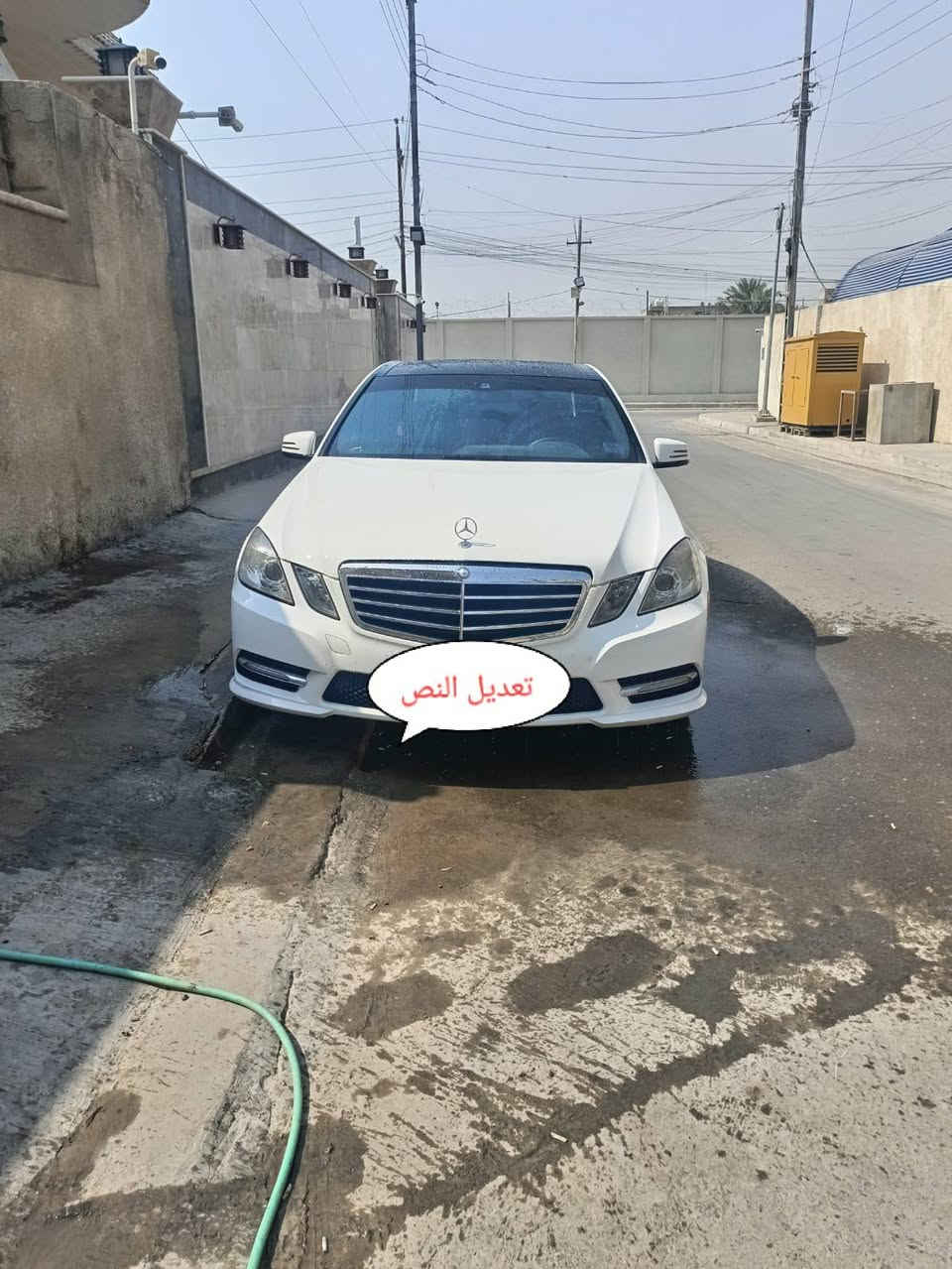 السلام عليكم مرسيدس 2013 E350
وارد امريكي بدون حادث 
بانوراما فتحة سقف 
كشنات جلد كهربائي تدفئة تبريد 
ماشية 57الف 
نضافة فول استخدام شخصي قليل 
محرك 6سلندر 
نضام قيادة سبورت +ايكو 
مكان السيارة بغداد الامين الثانية 
***********
