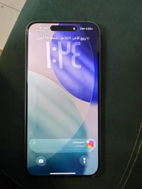 للبيع آيفون ١٤ برو ماكس ذاكره ٢٥٦ بطاريه ٧٧ وكلش قويه الجهاز اشتريته ع...