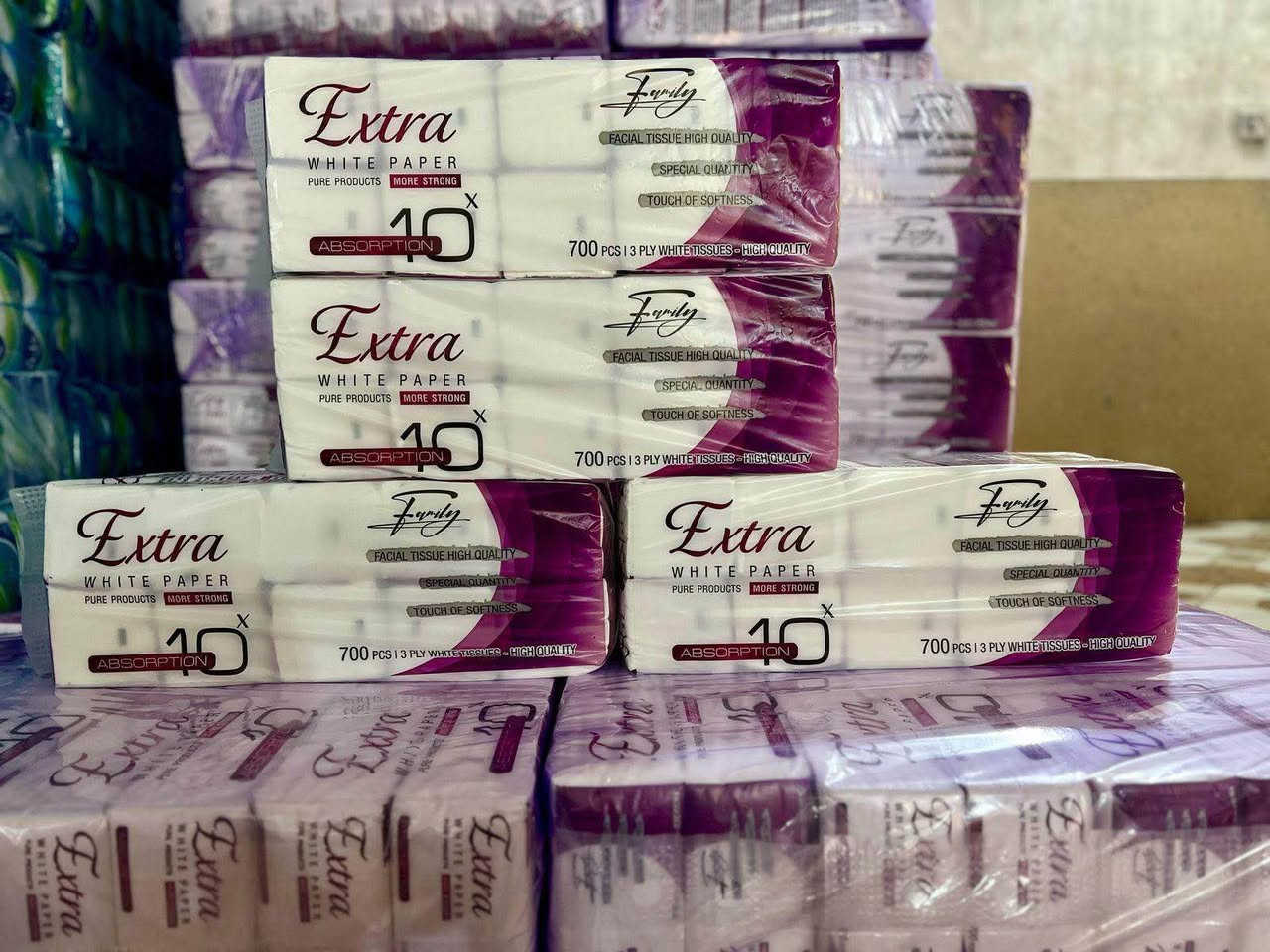 � كلنس إكسترا – مناديل سحب مضغوطة

📦 باكيت 700 سحبة – درجة أولى
🔹 40 باكيت في البالة

✨ مناديل إكسترا بجودة عالية:

 • 💪 قوية وذات تحمّل عالي
 • 🌿 ملمس ناعم ولطيف على البشرة
 • 💧 عالية الامتصاص
 • 👌 مناسبة للاستخدام اليومي وفي جميع الأوقات
 • ⭐ علامة تجارية موثوقة
 • 📦 تصميم ممتاز للعلبة ومقاوم للماء، للحفاظ على جودة المناديل

🚚 يتوفر التوصيل إلى جميع مناطق ميسان

📞 للاستفسار والطلب:
***********
*********** بغداد, العراق
