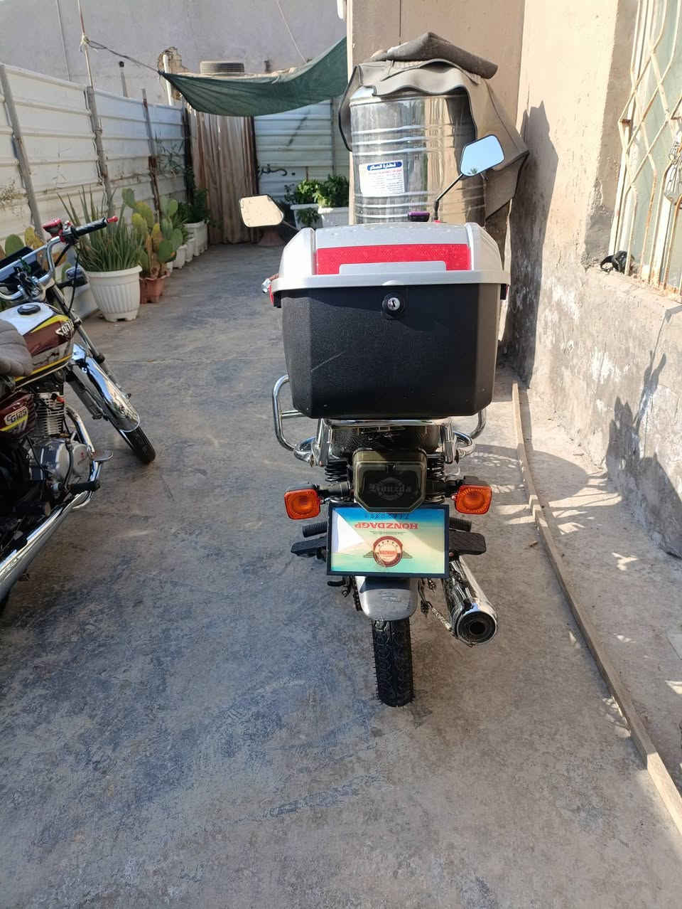 من رخصة الادمنة دراجة تايكر 25 محرك غطاس 200cc  اوراق للاستفسار *********** مكان سدة الهندية
