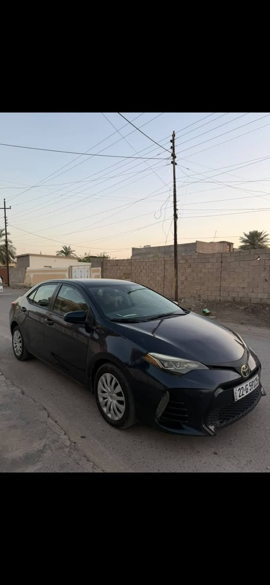 سلام عليكم 
كورلا للبيع امريكي
موديل 2019 بدون صبغ
سنويه وهزه جدد
كير ومحرك شرط 
تواير وصدر جدد
السعر 135 وبيها مجال للطيبين
الرقم***********
